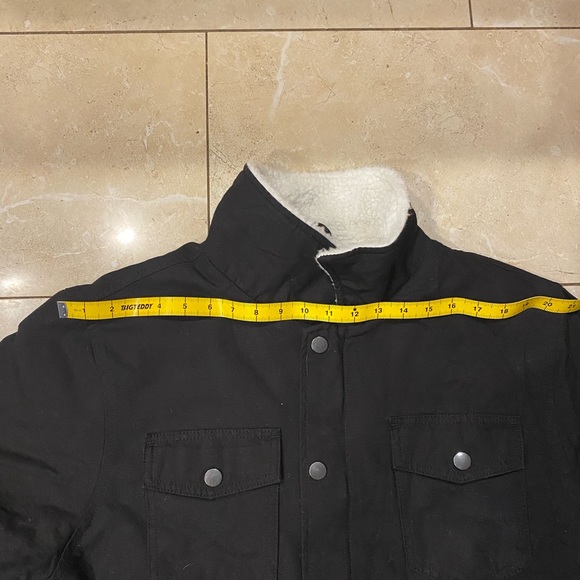 Men’s Sherpa lined coat - Picture 9 of 9